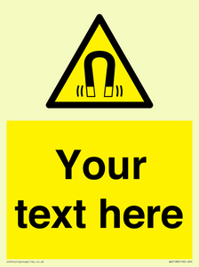 Custom Magnetic Field Sign